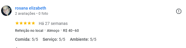 Avaliação Google Vinnacretys